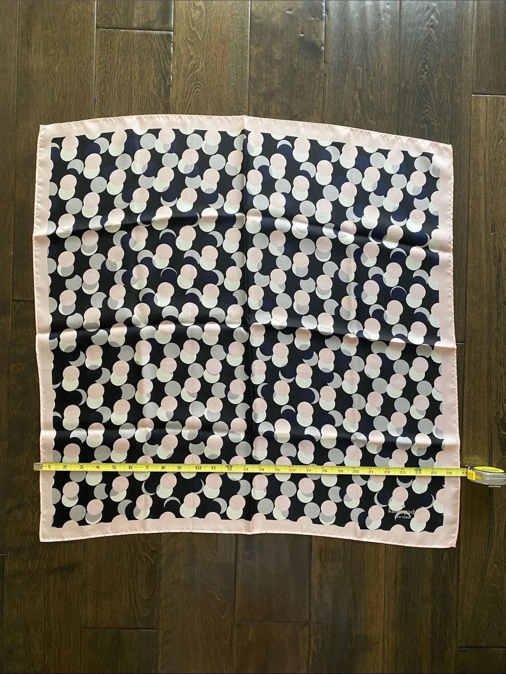Kate Spade Polka Dot Silk Scarf